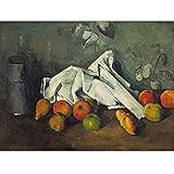 Paul Cezanne Lait Et Pommes Kunstdruck auf Leinwand, 