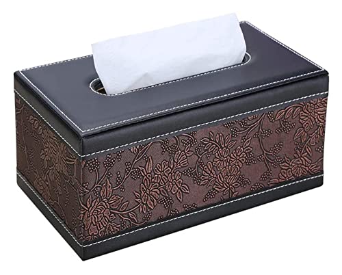 yaoqijie Cuoio dell'unità di elaborazione Casa / Ufficio / Custodia for fazzoletti for fazzoletti cosmetici for auto Copri tovaglioli Custodia for fazzoletti 25 X 14 X 9,5 CM lasting ( Color : 1442 vi