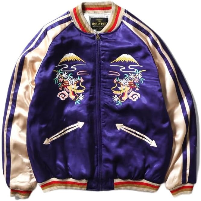 Amazon | [ヒューストン] ジャケット RAYON SOUVENIR JACKET