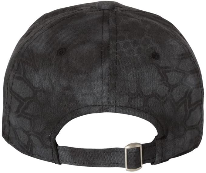 Christian Cross Baseball Cap, Sacred Nails Design, Typhoon CAMO HAT with Gold Embroidered Cross Jesus Hat with Adjustable Strap and Free Decal.