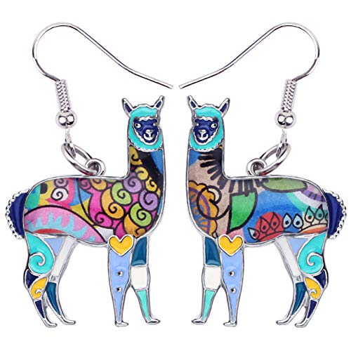 Les Boucles d'oreilles lama