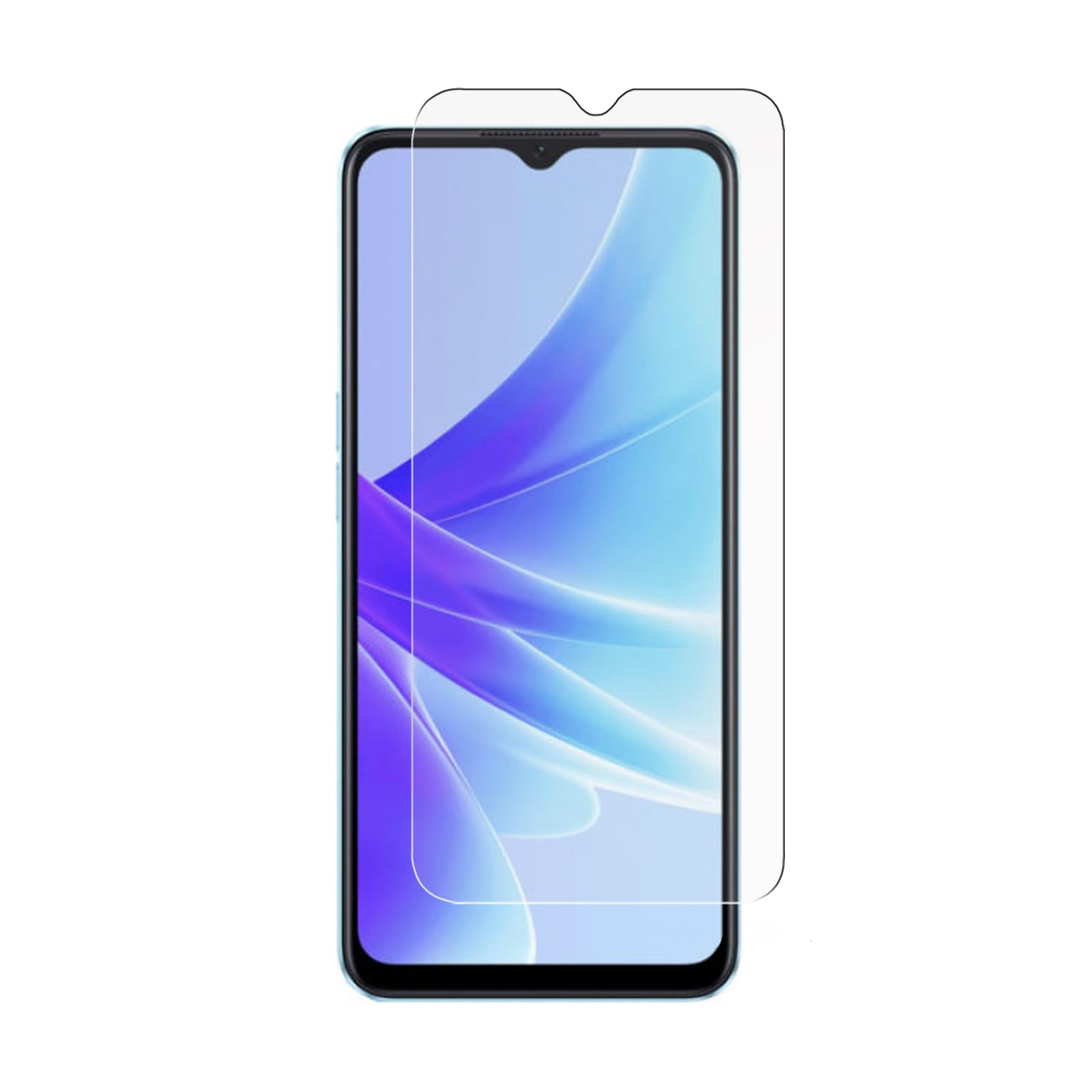 100X Protector Pantalla para Oppo A57s | Cristal templado movil | Antiarañazos | Antihuellas | Dureza 9H | Ultra fino | Ultra Transparente | Ultra Resistente
