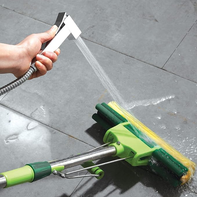 Wysokiej jakości zestaw termostatyczny kwadratowy chromowany mosiężny bidet, muzułmańska głowica prysznicowa Shattaf, higieniczny spray toaletowy, 1 zestaw