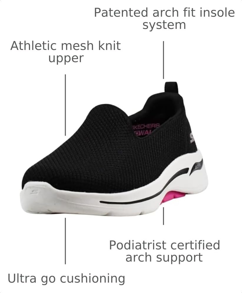 Image of Skechers Women's Go Walk Arch Fit Grateful