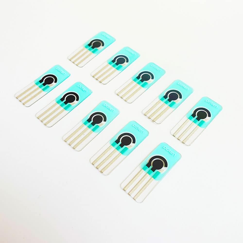 3-in-1 Screen-Printed Electrodes Carbon Working Reference Auxiliary 100pcs | Carbon working, reference & auxiliary electrodes for environmental, clinical, food analysis.