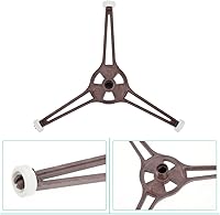 Vista 8 de Placa de microondas de repuesto para placa giratoria de microondas, bandeja de anillo de soporte de placa de vidrio, anillo de rodillo giratorio