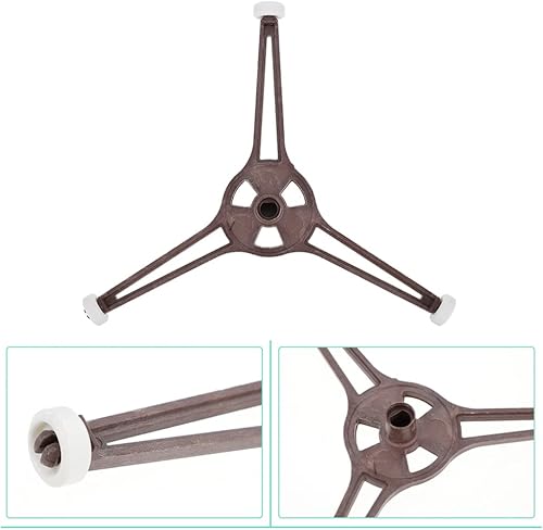 Miniatura 8 de Placa de microondas de repuesto para placa giratoria de microondas, bandeja de anillo de soporte de placa de vidrio, anillo de rodillo giratorio,