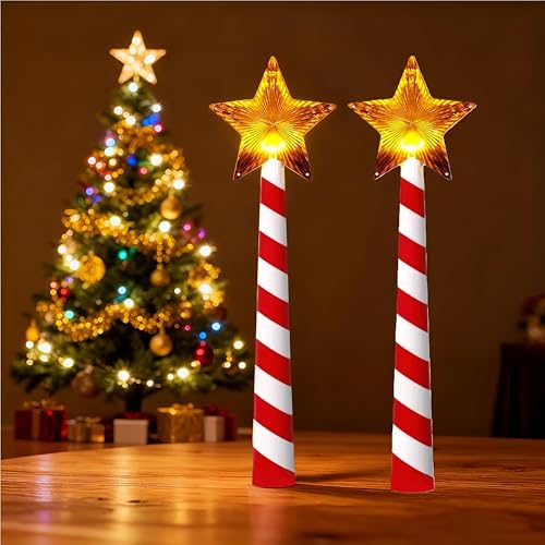 Wireless Remote Control, Star Glowing Christmas Tree Light Control Wand,