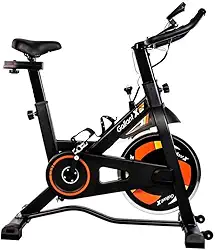 Bicicleta Ergométrica Gallant Elite X Spinning Roda de Inercia 8kg até 110kg Mecânica Gsb08hbta-pt
