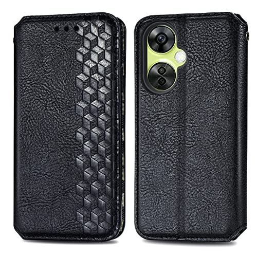 Étui pour OnePlus Nord CE 3 à rabat magnétique et coque TPU antichoc