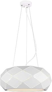 Trio Leuchten Pendelleuchte Zandor 303500331, Metall Weiß matt, exkl. 3x E27