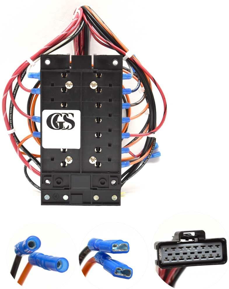 Lund Boat Fuse Block | 14-Position Panel