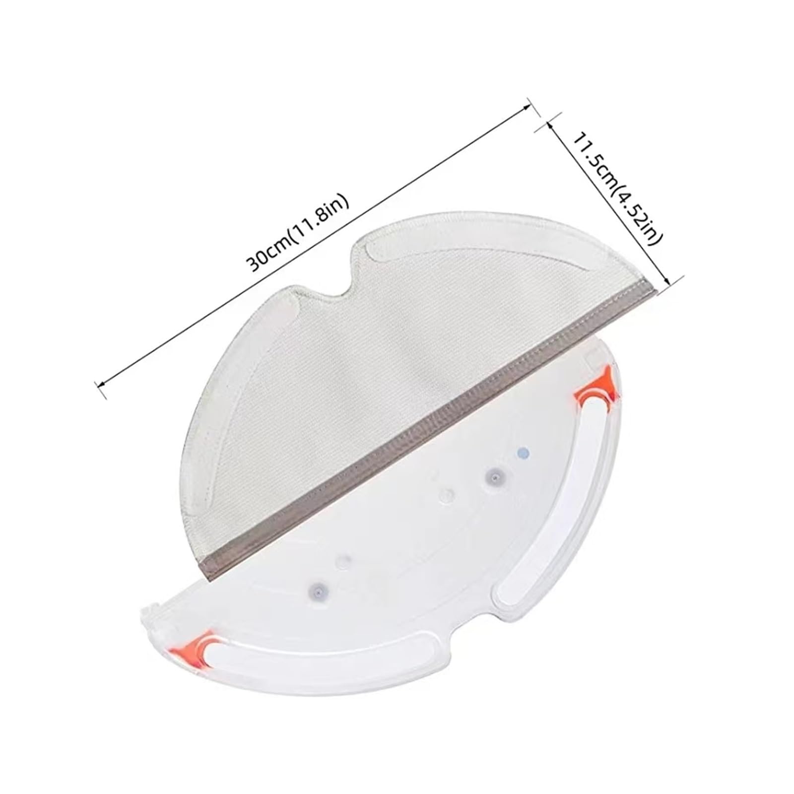 Panno for Scopa con Spazzola Laterale Principale, Compatibile con Roborock,(O)