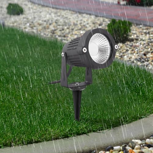 12 Packs 6.2 Inches Metal Threaded Spikes Solar Light Stakes Replacement LED Solar Light Spikes with 12 Hex Screws Solar Pathway Lights Ground Spikes for Outdoor Yard,Balcony