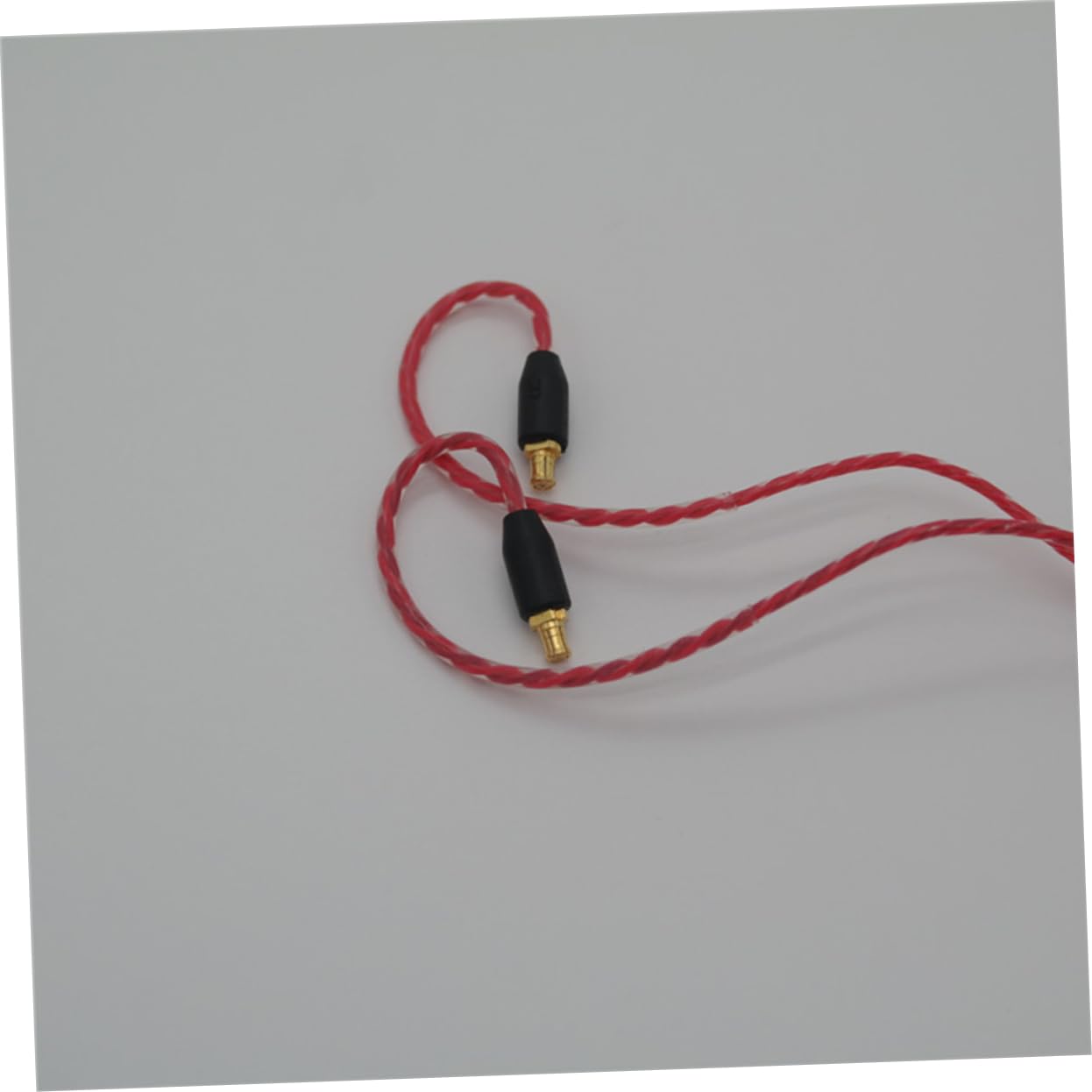 BESTonZON 2 Piezas línea de actualización de auriculares línea de auriculares cable de auriculares Tricolor Cable de actualización rojo