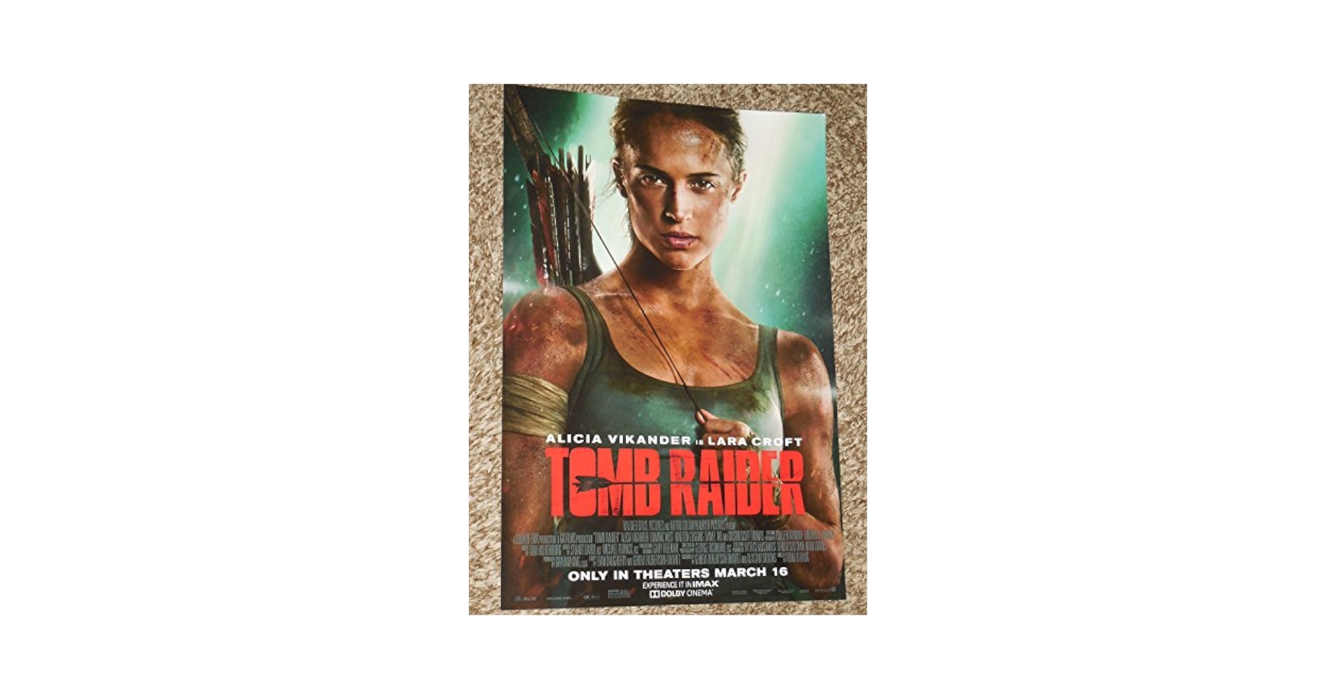 Amazon.com: Tomb Raider 2018 POSTER 11.5x17 Inch Movie