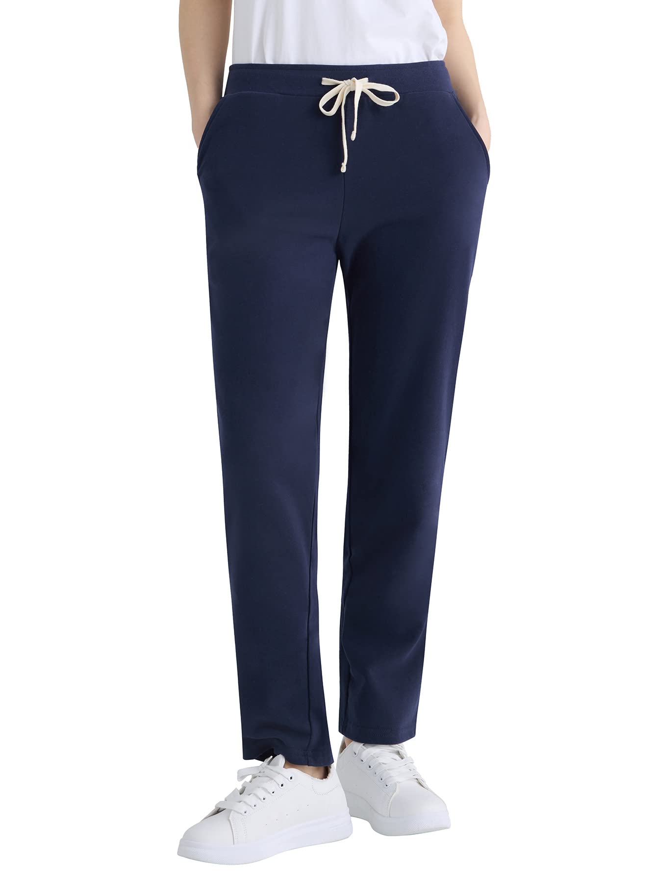 Weintee Women's Petite Cotton Sweatpants