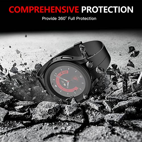 Image of Misxi Case with Screen Protector for 45mm Galaxy Watch 5 Pro