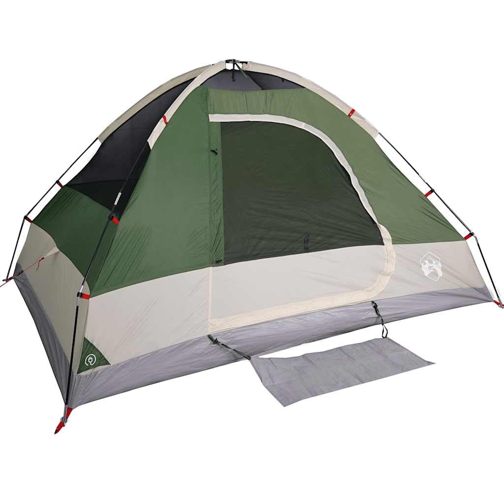 Genérico Tienda de campaña iglú para 4 Personas Impermeable Verde,Deportes,Actividades al Aire Libre,Camping y Senderismo,Tiendas de campaña-94777