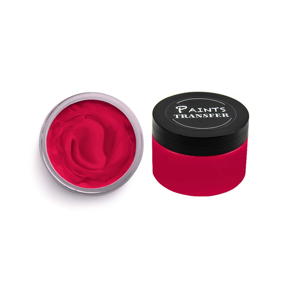 Buy PAINTS TRANSFER Chalk Paste Red Paint for Stencils Ink Fabric Permanent Christmas Red Online