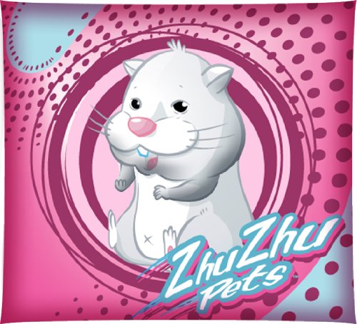 CEPIA Zhu Zhu Pets Peeking Pets Decorative Pillow, 14-Inches-by-14-Inches
