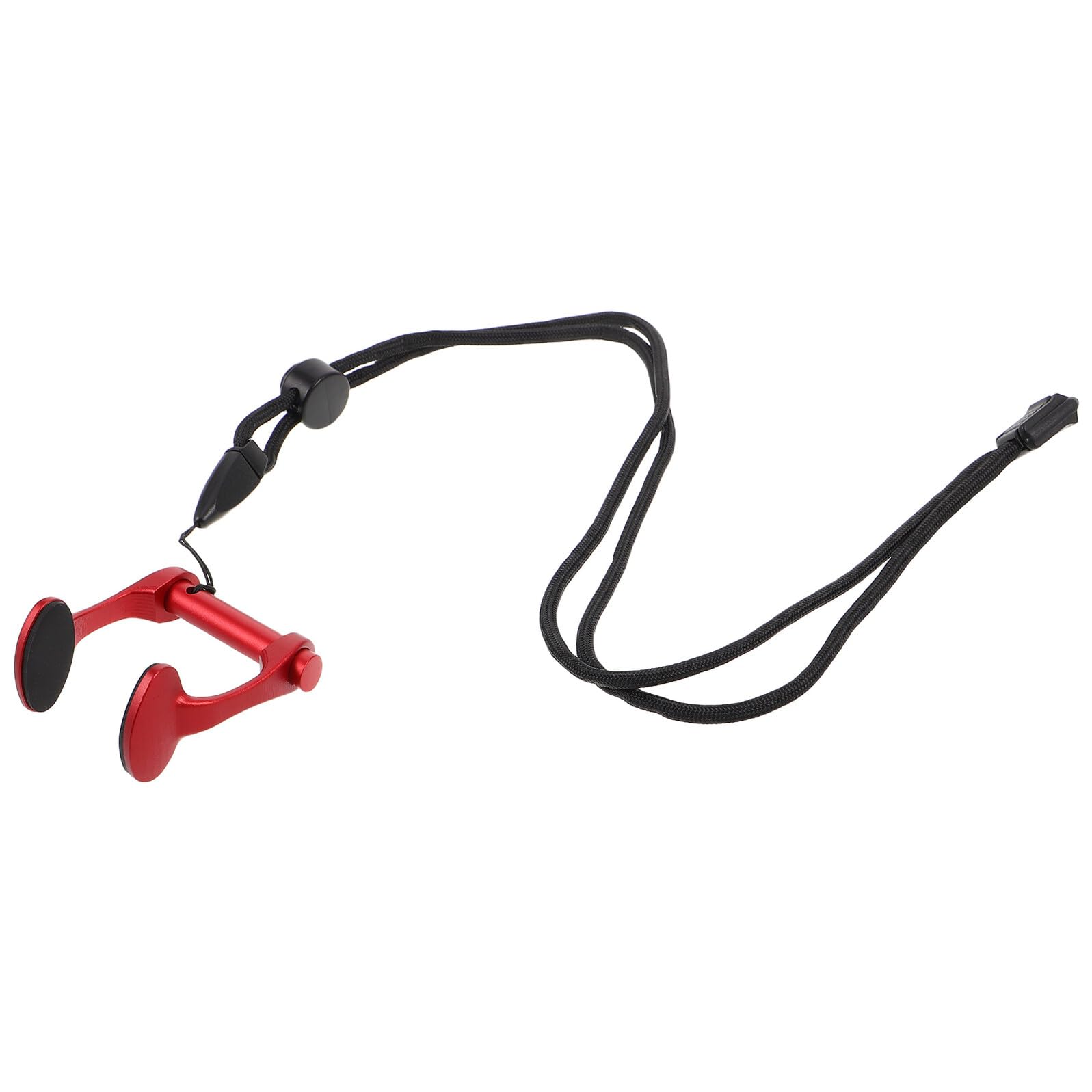 Nasal Clip para Natación de Aleación de Aluminio Antideslizante Protector de Nariz para Buceo y Snorkel Firme y Cómodo para Adultos Color Rojo Vibrante