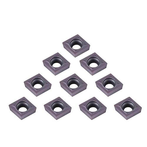 Miniatura 8 de Inserto de carburo CNC, 10 piezas de puntas de carburo CNC, cortador de cuchilla, insertos de fresado de torno indexable, herramienta de torneado