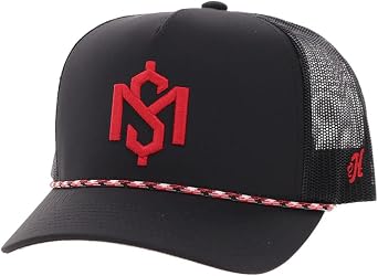 HOOEY Shad Mayfield Trucker Hat - High Profile Adjustable Snapback Hat - Outdoor, Casual Baseball Cap for Men and Women