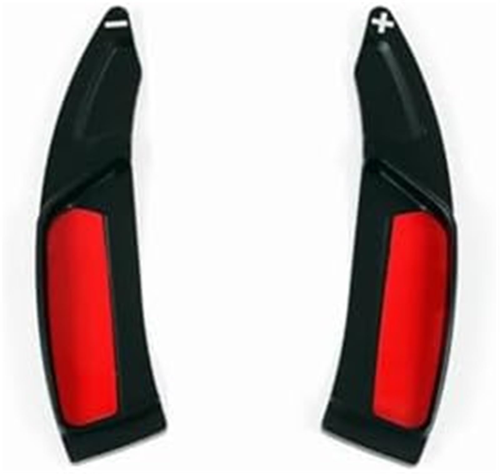 Xedlamp Black Car Gear Shift Paddle For Peugeot 508 5008 308 3008 208 Car Steering Wheel Shift Paddle Gear Paddles Extender Stickers(Black)