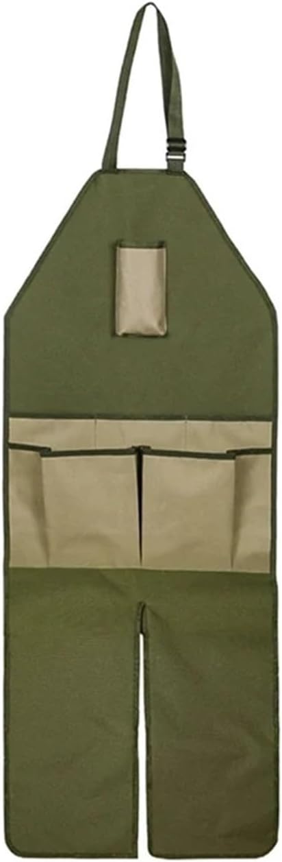 Gardening Apron Work Tool Aprons With Large Pockets Split Leg Woodworking