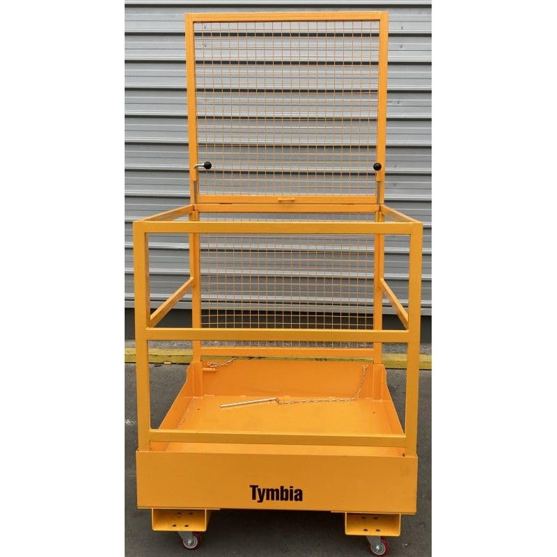 Jaula Sube Personas TYMBIA para carretilla elevadora 300kg de capacidad para 2 personas
