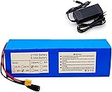 Powerful Specifications: Features a 48V battery with a capacity of 16Ah (16000mAh) and weighs approximately 1.95kg. The charger weighs around 0.45kg, making it lightweight and portable for easy use. Versatile Battery Size: The battery dimensions are ...