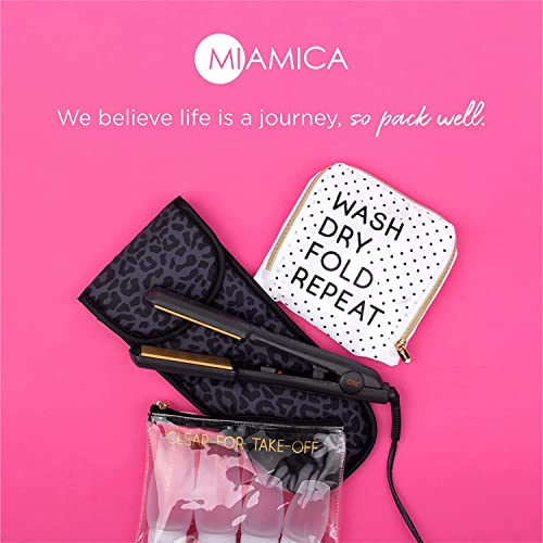Miamica Camo Shoe Bag for Travel, Black – 11” x 9” x 0.25” – Protects Footwear and Luggage, Fits 1-2 Pairs - Image 3