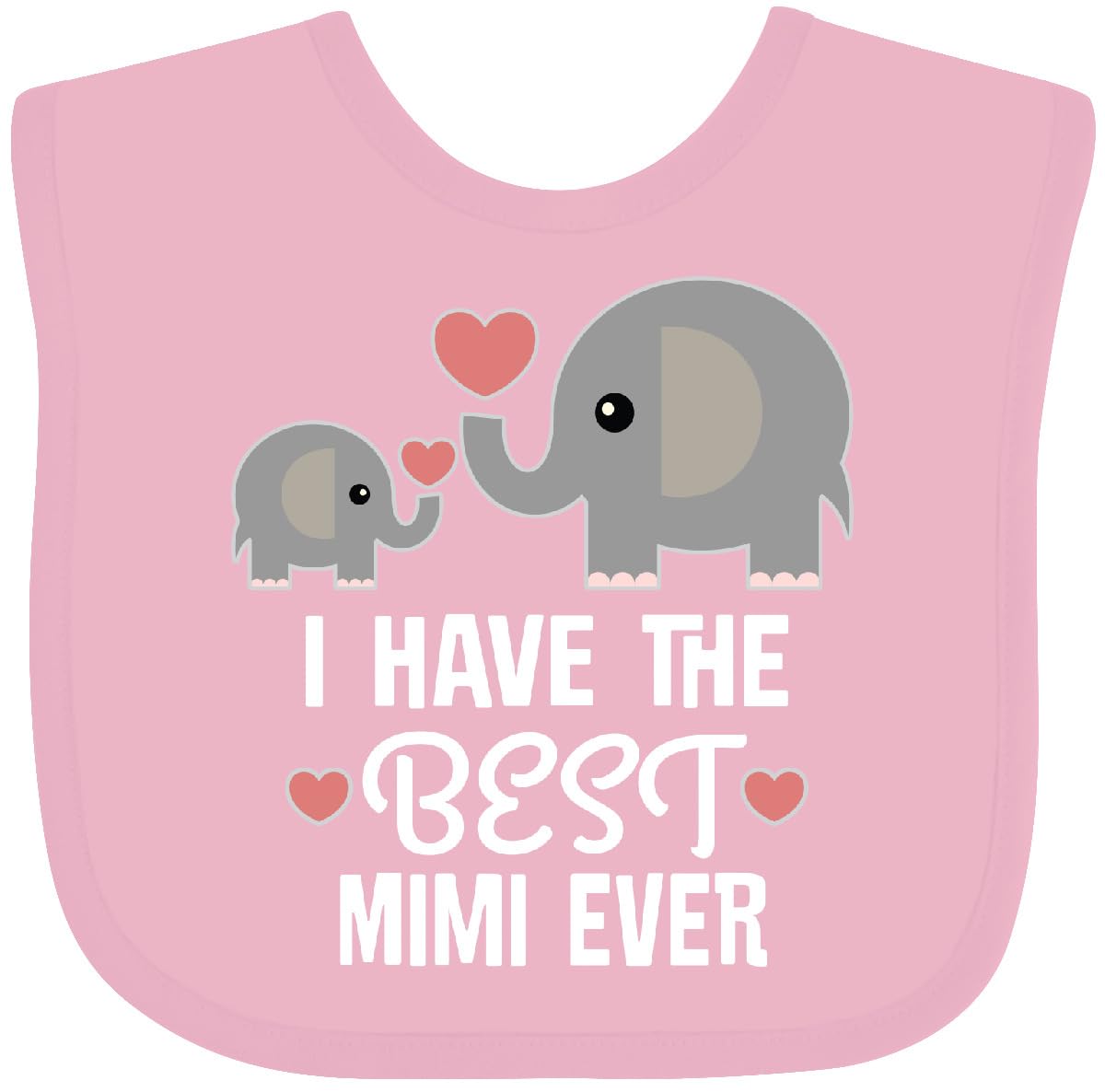 inktastic Grandchild Best Mimi Ever Baby Bib