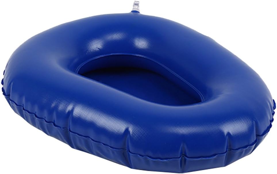 Wgwioo Bedpan Air Inflation Bed Pans Bedridden Inflatable Cushions Potty Washable