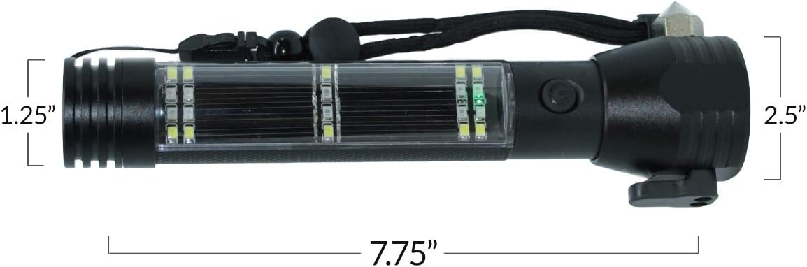 Driver Defender - Ultimate Auto Emergency Flashlight Tool & USB Power Bank