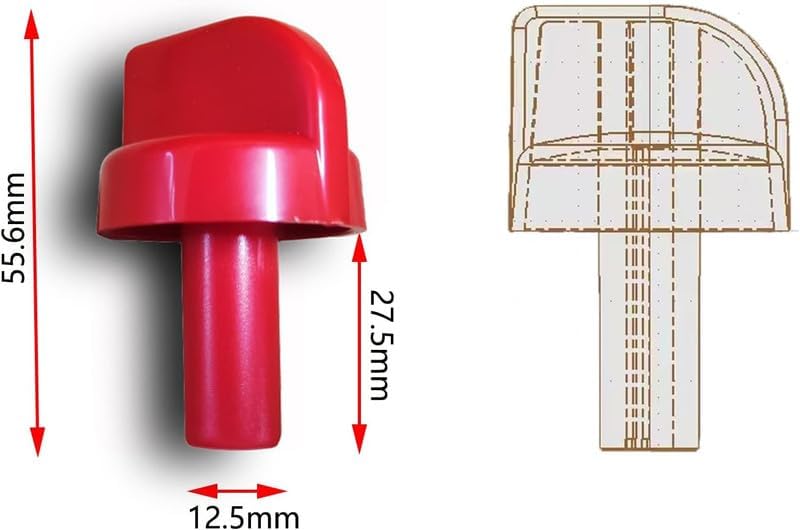 #US Replacement Part for 73418 Replacement Control Valve Knob for MH9B Thru 2008 Buddy Heaters, 2PCS knobpart#4564917