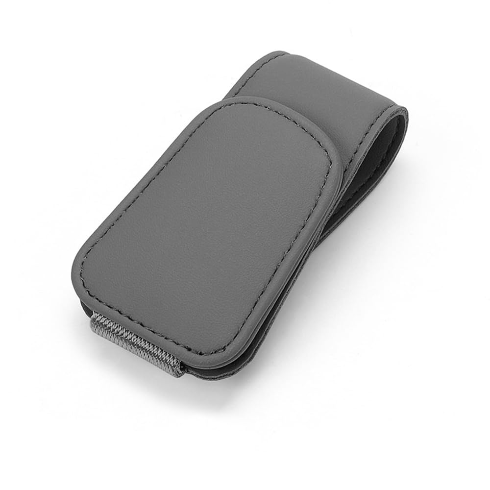 AUISAP Sunglasses Holder for Car for Renault Mégane (II III IV BCB 2002-2025 2026),Magnetic Car Glasses Clip,Interior Sun Visor Accessories,Automotive Eyeglass Hanger,Ticket Card Clip,Grey