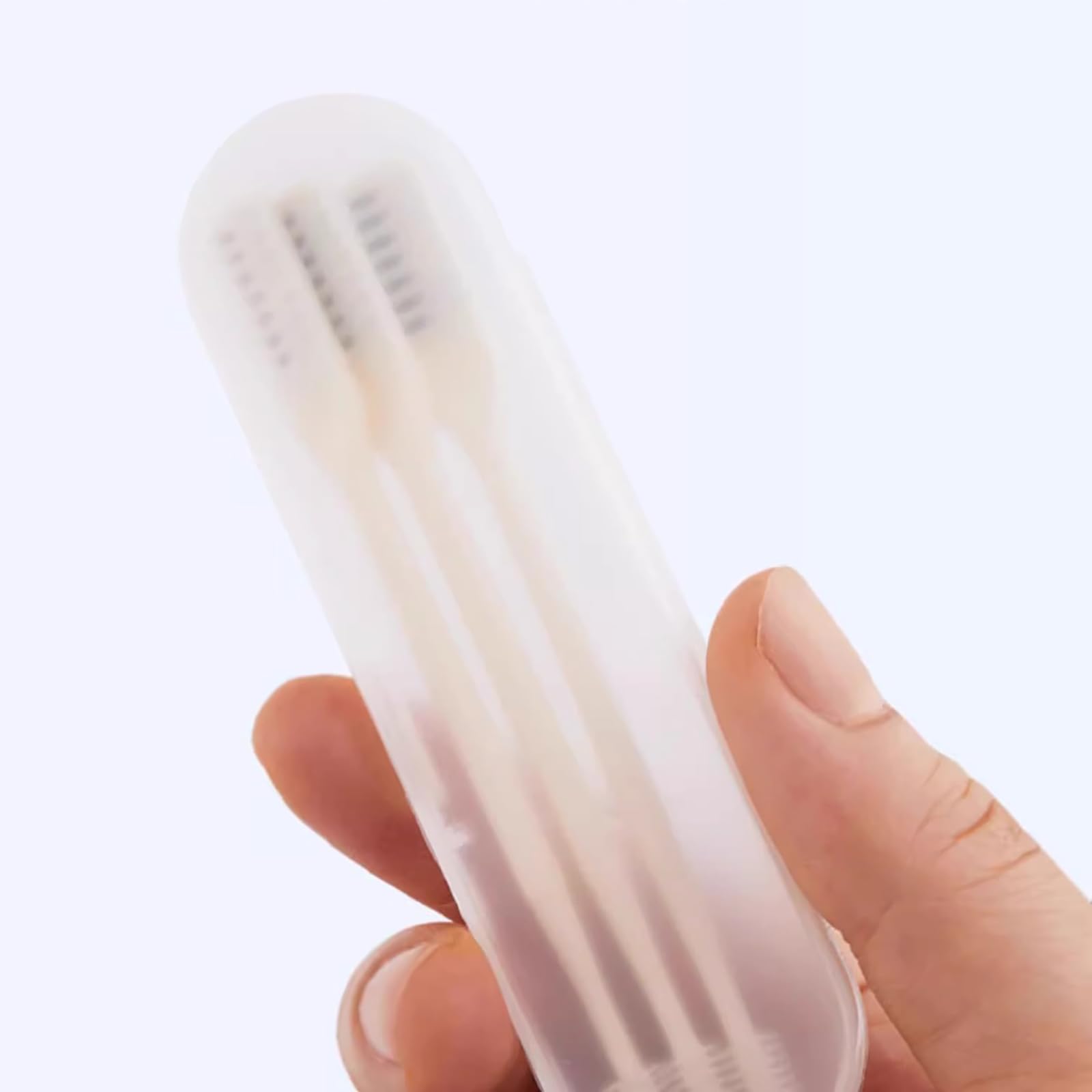 1 Box of 3 Nose Hair Trimmers Manual Rotating Nose Hair Clippers