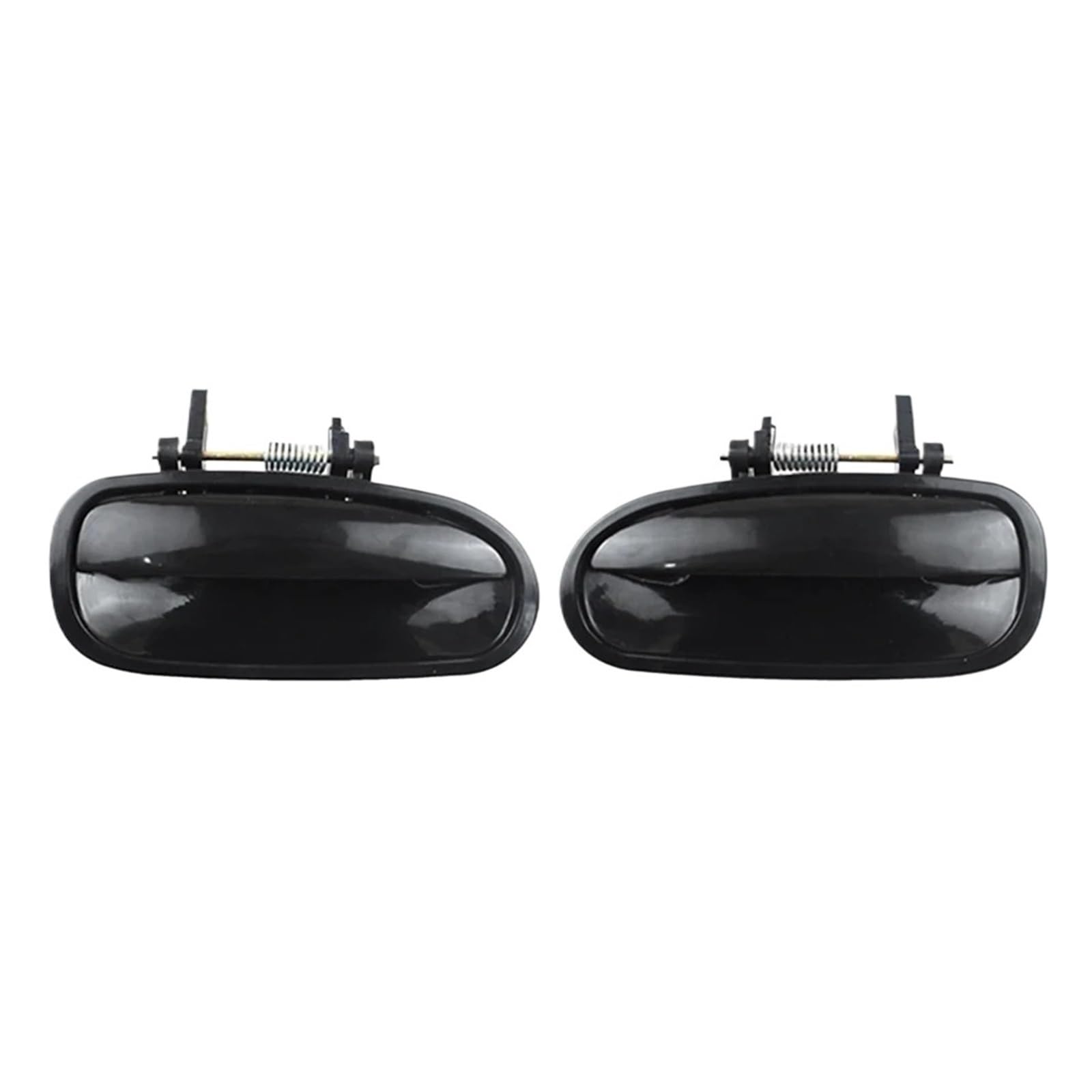 XUAWESD 2pcs Exterior Car Door Handle Compatible with Civic 1996-2000 Front and Rear Door Handle (2PCS Rear Door)