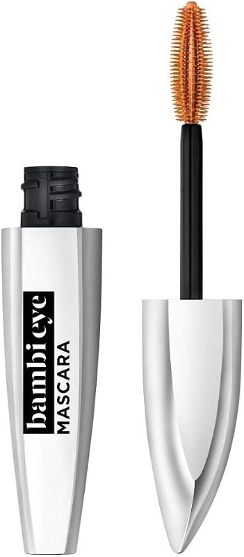 L’Oréal Paris Cosmetics Bambi Eye Washable Mascara, Lasting Volume, Black Brown, 0.28 fl. oz.