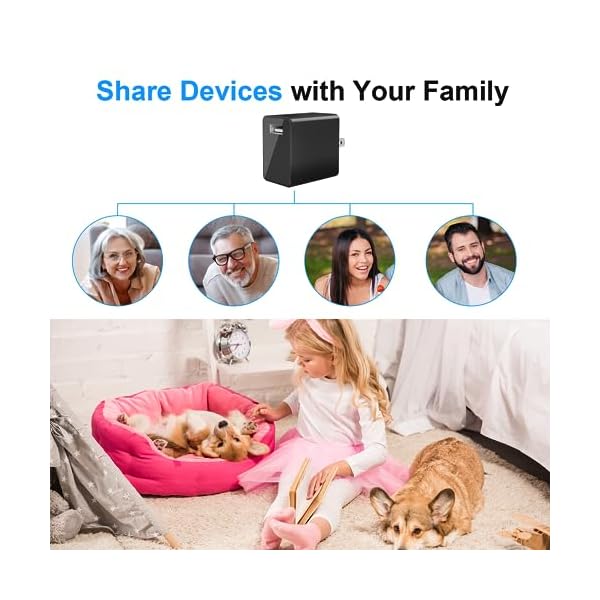 LIBREFLY Mini 1080P Hidden Spy Camera - WiFi Tiny USB Charger Camera, 140-Degree Wide Angle - Small Nanny Cam for Home Security - Image 8