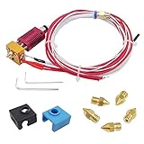 HAWKUNG Gruppo Estrusore Stampante 3D 12V 40W MK8 Hot End Kit per Creality CR-10 CR-10S Stampante 3D...