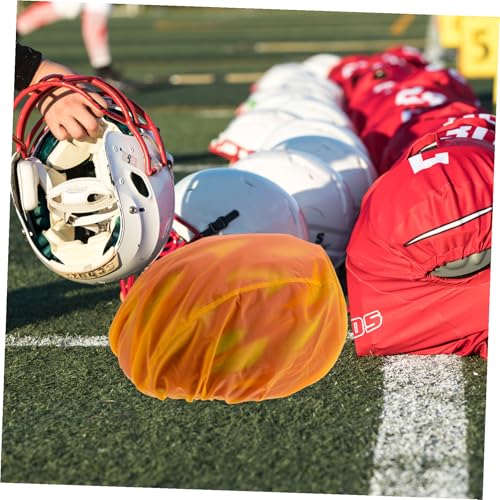 6 Fundas para Casco de fútbol Americano Gorro elástico Impermeable de Rugby 5
