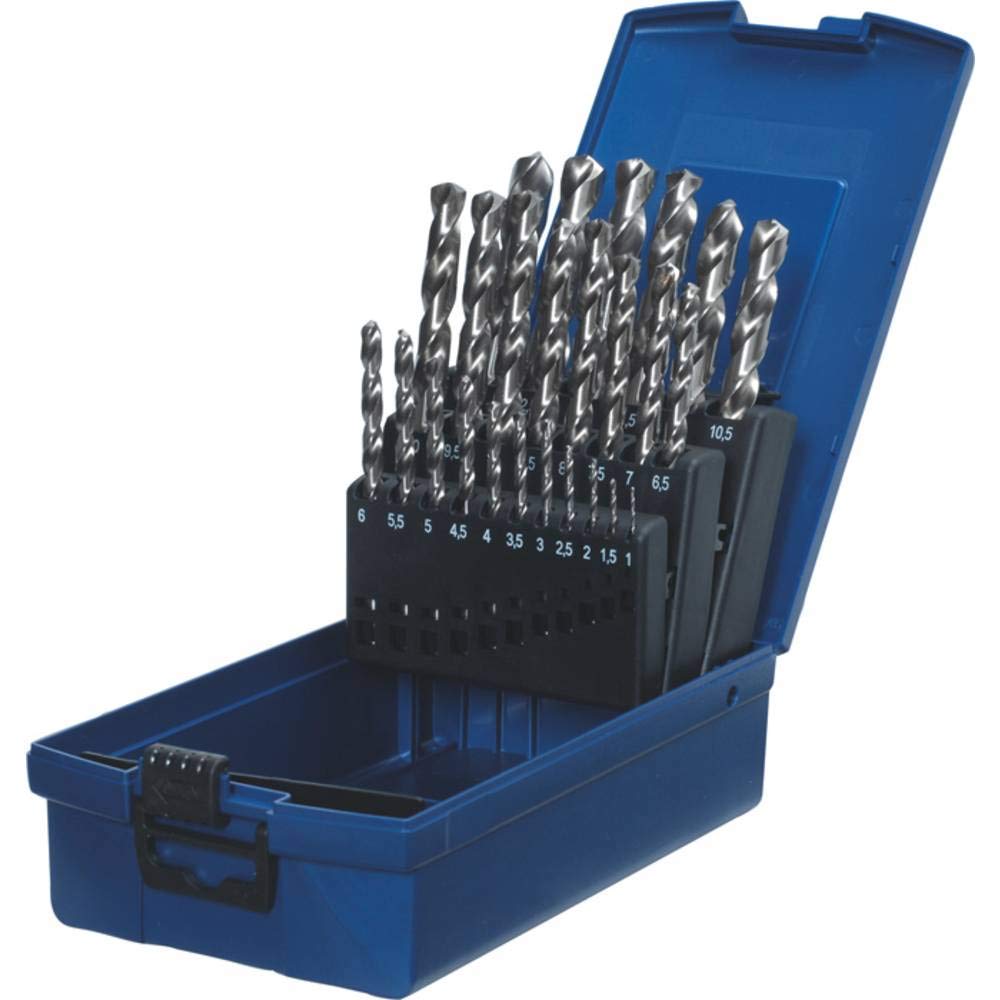 kwb set di 25 punte per metallo HSS-G, Ø 1–13 mm