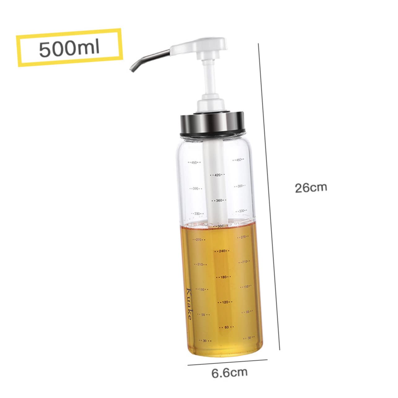 Happyyami Sauce Press Bottle White Squeeze Container for Salad Dressing Ketchup and Condiments One Hand Operation for Home Kitchen and Restaurant Use