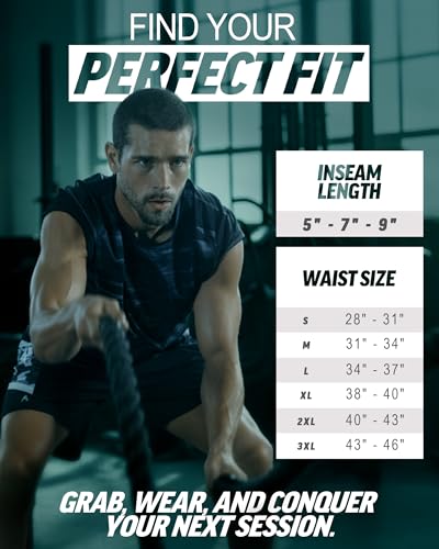 Image of Anthem Athletics Hyperflex 9 inch Crossfit Workout Training Gym Shorts