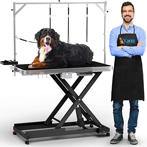 KANIS Professional Electric Dog Grooming Table Heavy Duty, Height