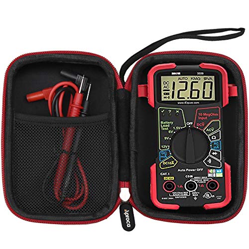 Aproca Hard Carry Travel Case for INNOVA 3320/3340 /AstroAI AM33D Digital Multimeter