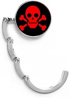 DIYthinker Red Dangerous Chemical Toxic Radiation Symbol Table Hook Decorative Clasp Extension Foldable Hanger